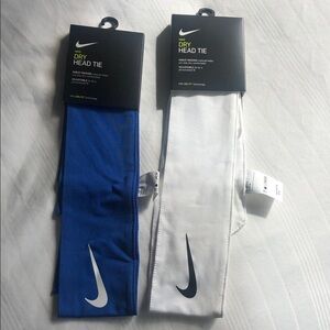 Nike Dry Head Tie Duo - Blue & White